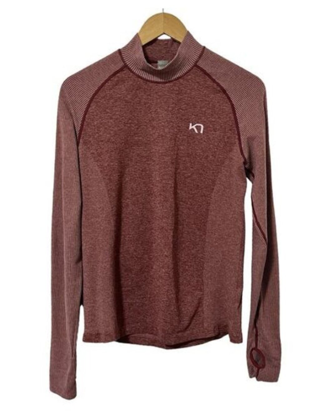 KARI TRAA red heather LUFTIG thermal base layer